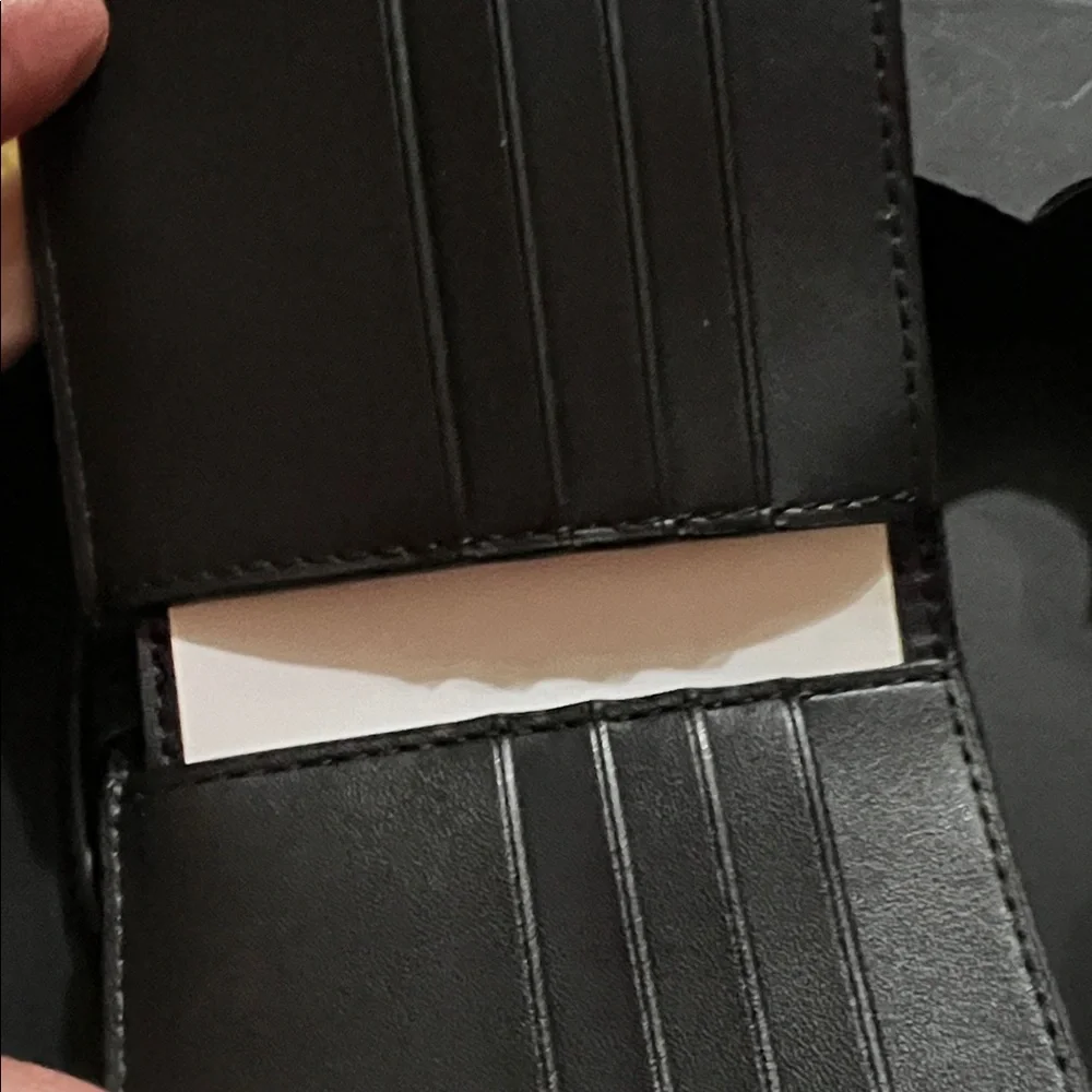 Michael Kors Charcoal and Black Men's Wallet and Belt Set - Picture 2 of 3